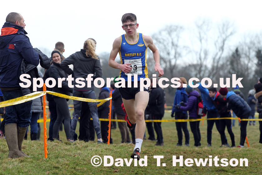Boys under-15s Northern Cross Country Champs., Camp Hill Estate, Kirklington.  Photo: David T. Hewitson/Sports for All Pics